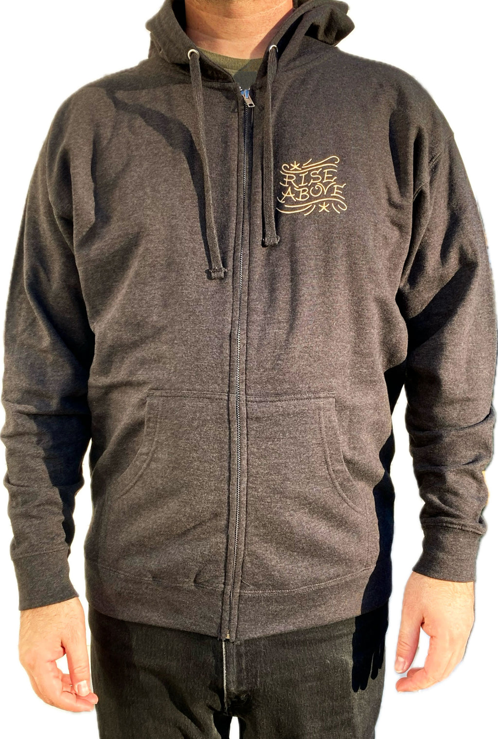 Rise Above Zip Hoodie