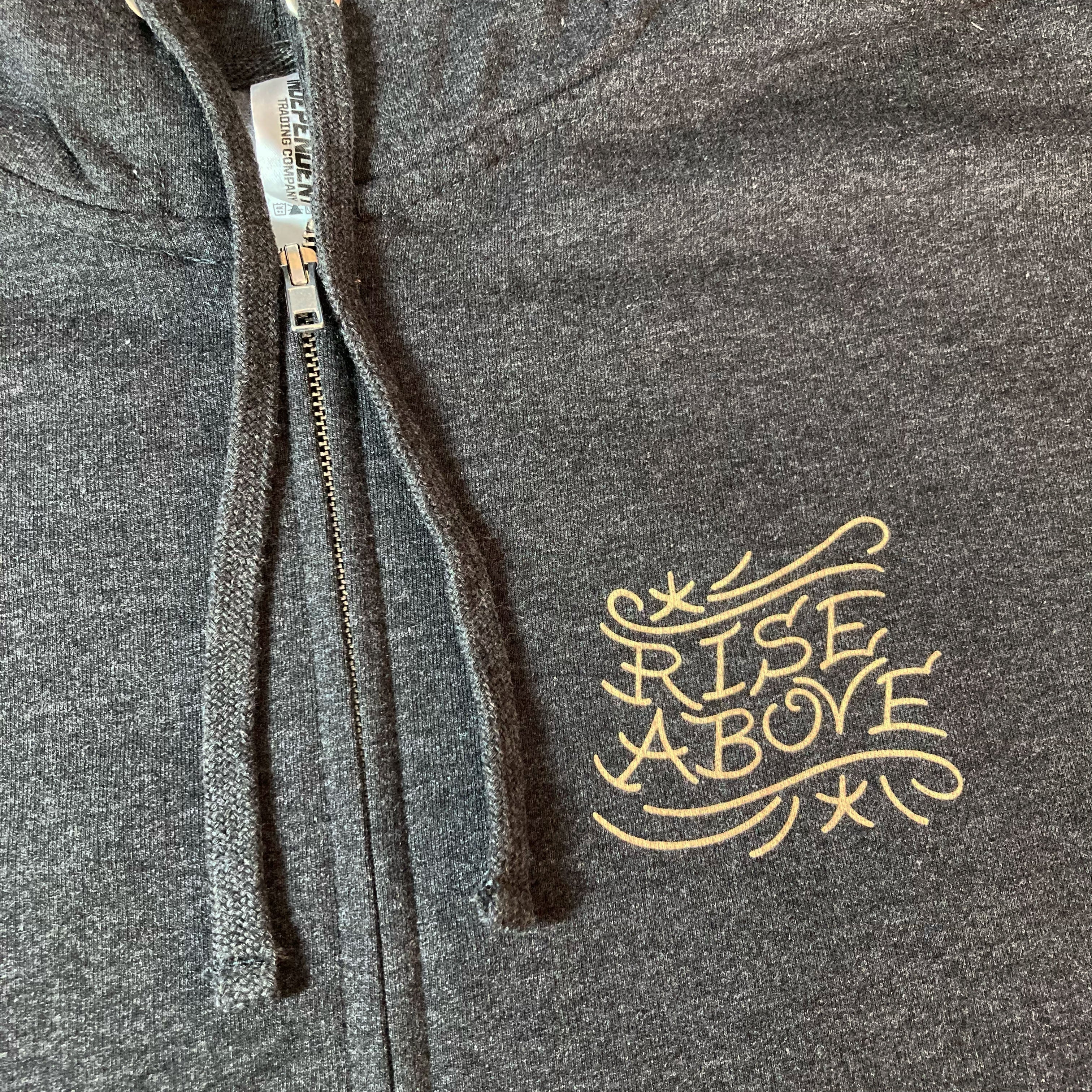 Rise Above Zip Hoodie
