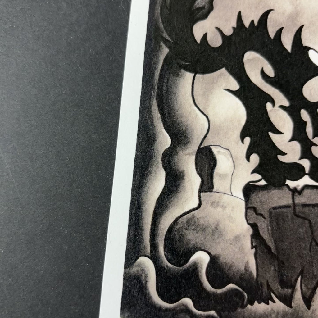 The Skeleton Dance Print