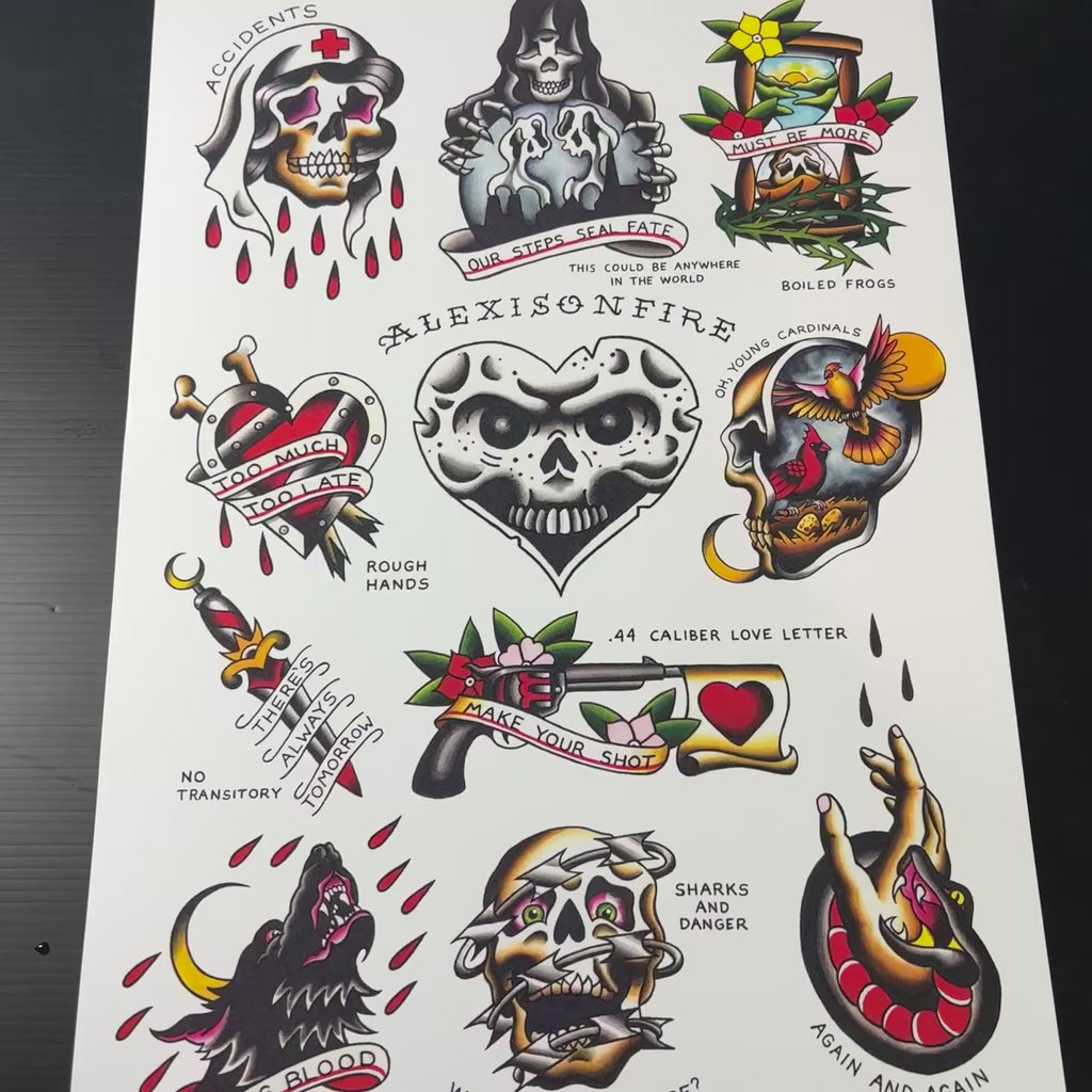 Alexisonfire Tattoo Flash