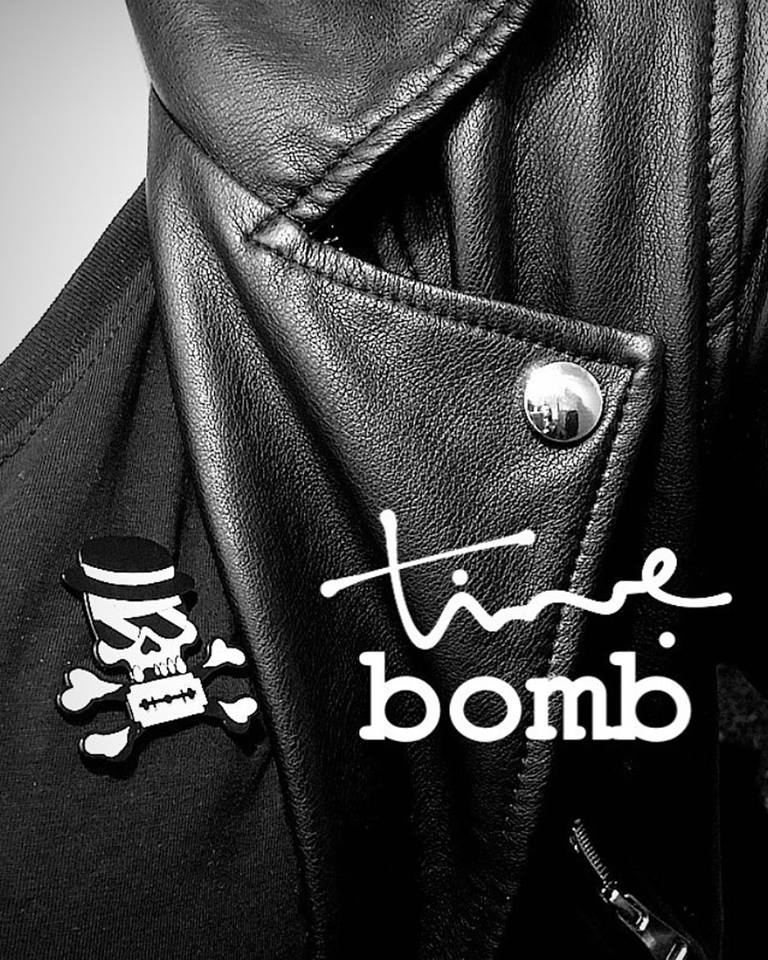 Rancid Time Bomb Pin - Jared Gaines Art