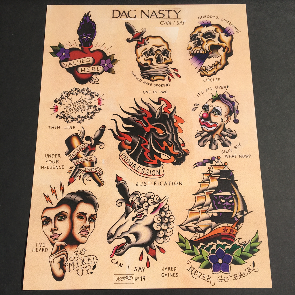 dag nasty can i say tattoo flash