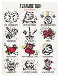 Alkaline Trio Good Mourning Tattoo Flash - Jared Gaines Art