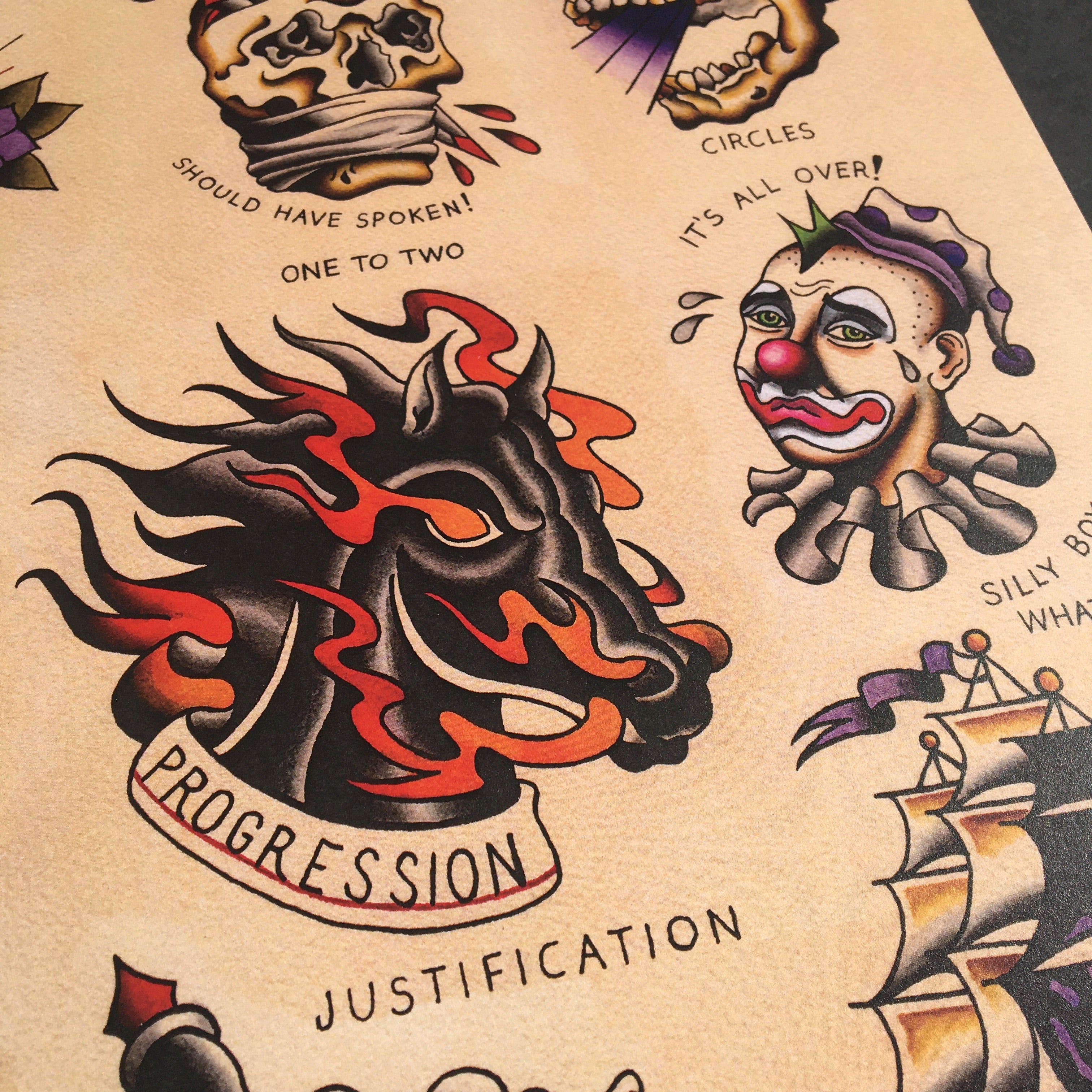 Dag Nasty Can I Say Tattoo Flash - Jared Gaines Art