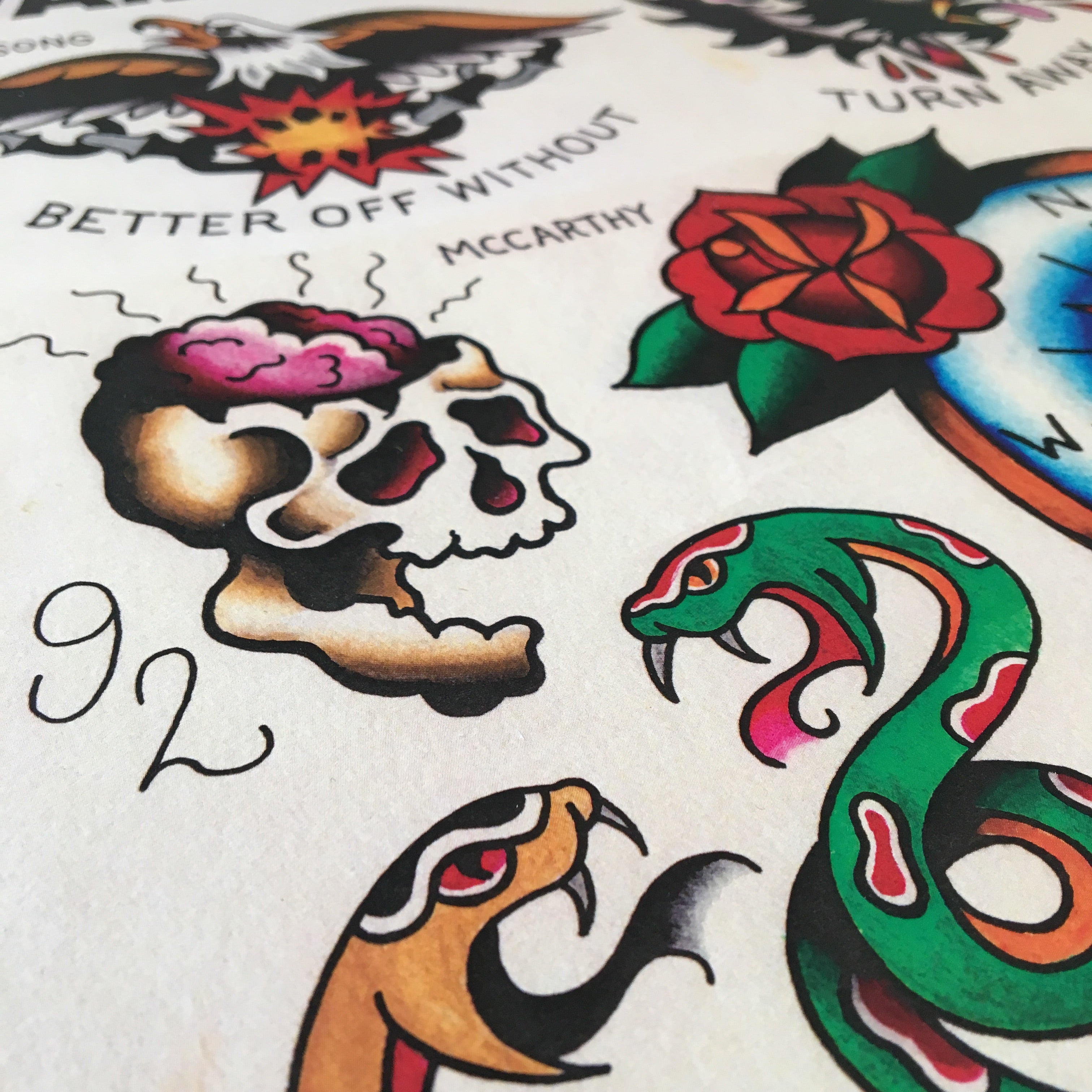 Avail 4am Friday Tattoo flash - Jared Gaines Art