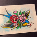 Swallow Painting