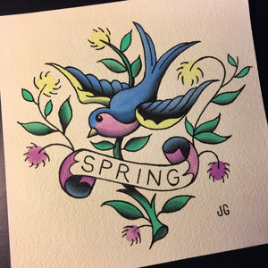 Spring Painting - Jared Gaines Art