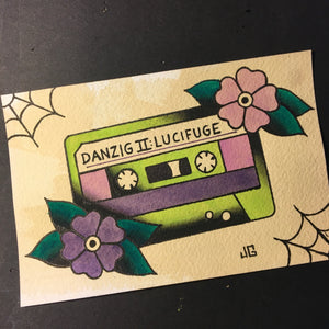 Danzig II Cassette - Jared Gaines Art