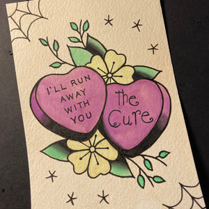 The Cure Valentine Painting