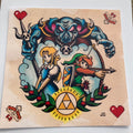 Zelda Tattoo Flash