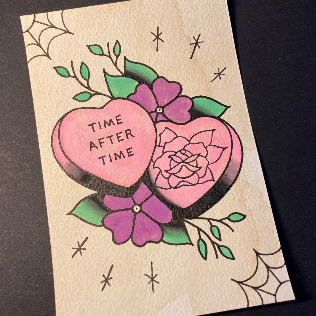 Time After TIme Valentine Painting