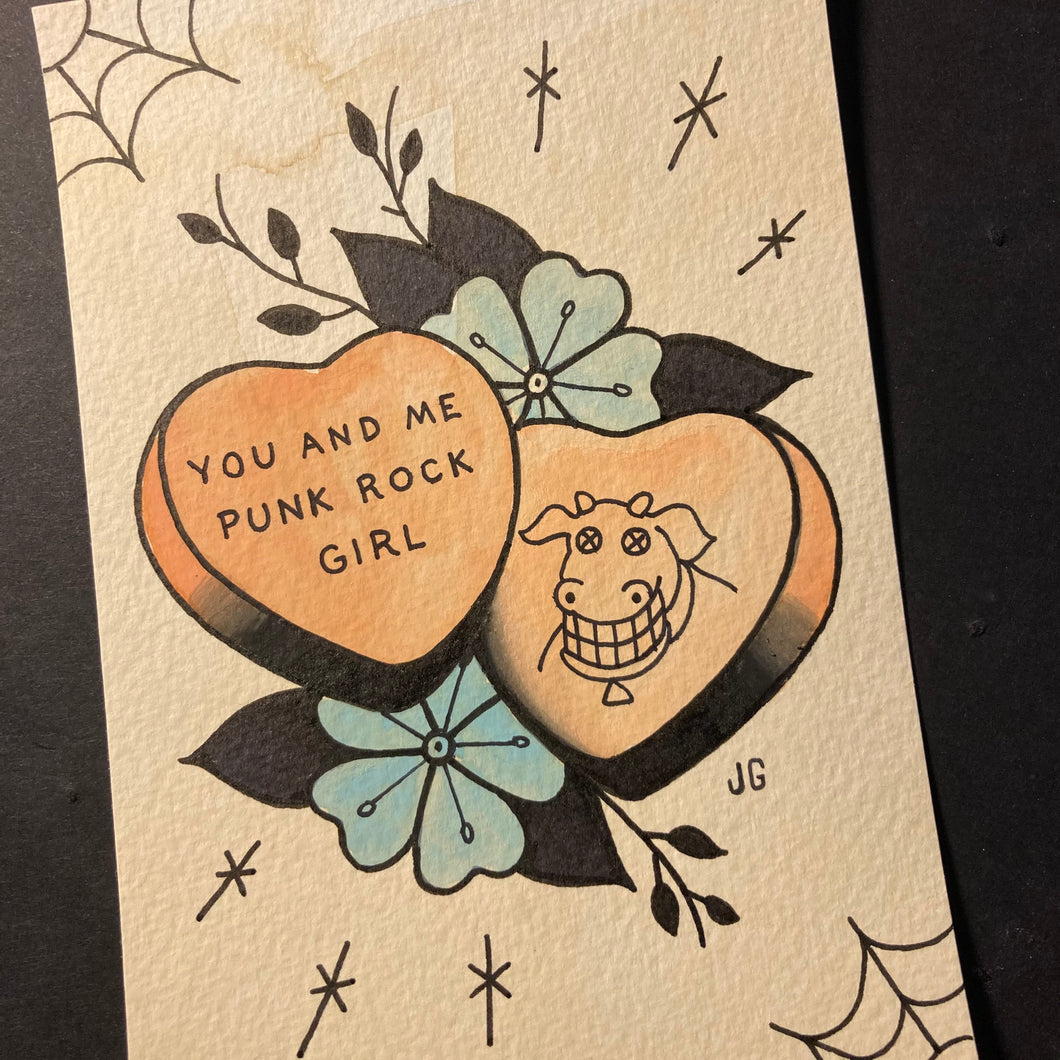 DEAD MILKMEN Valentine Painting