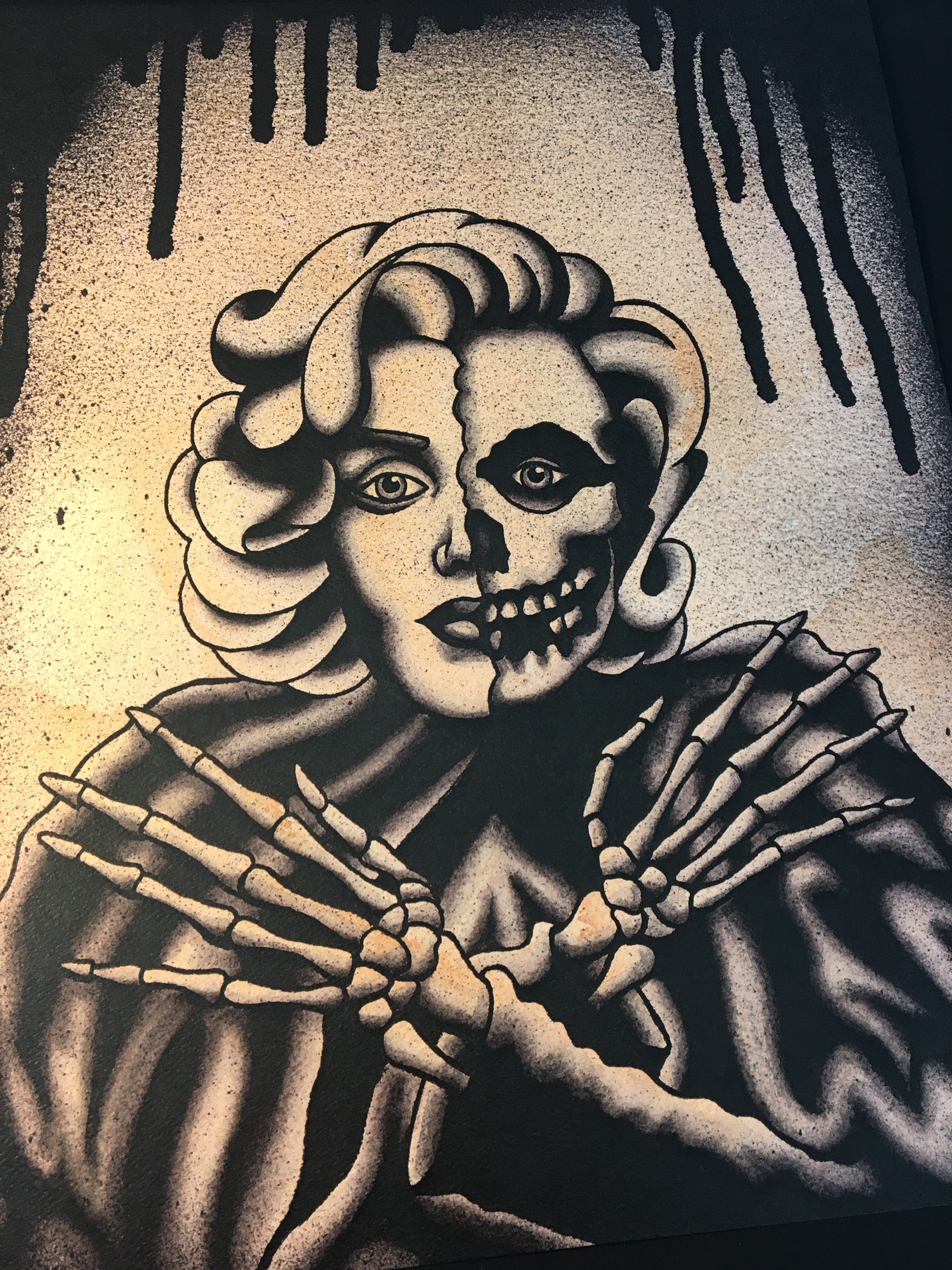 Misfits Who Killed Marilyn Print - Jared Gaines Art