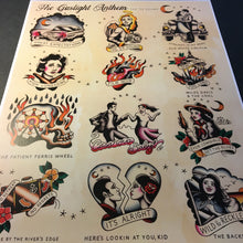 Load image into Gallery viewer, The Gaslight Anthem Tattoo Flash - Jared Gaines Art
