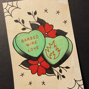 Stiff Little Fingers Valentine Painting