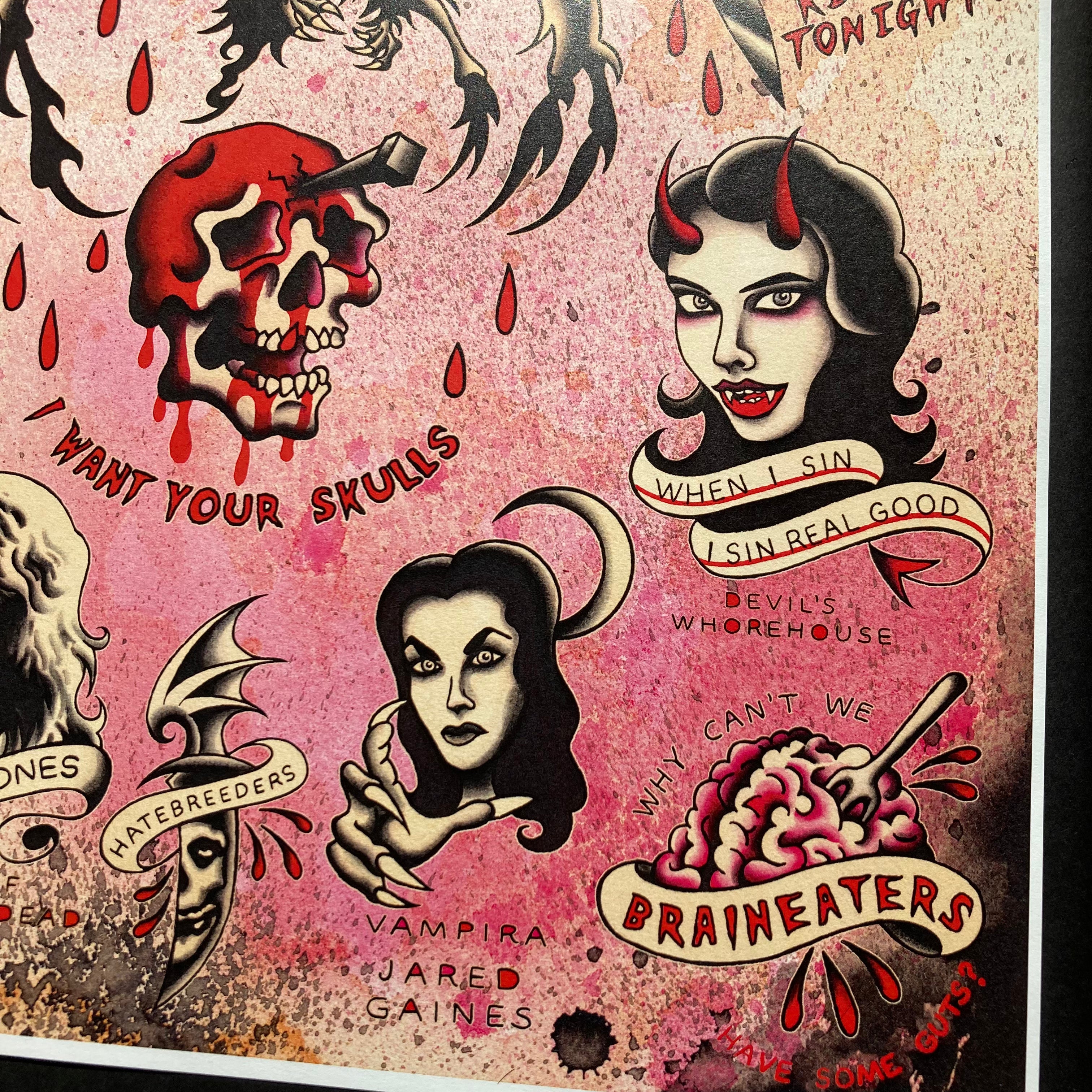 Misfits Tattoo Flash | Walk Among Us