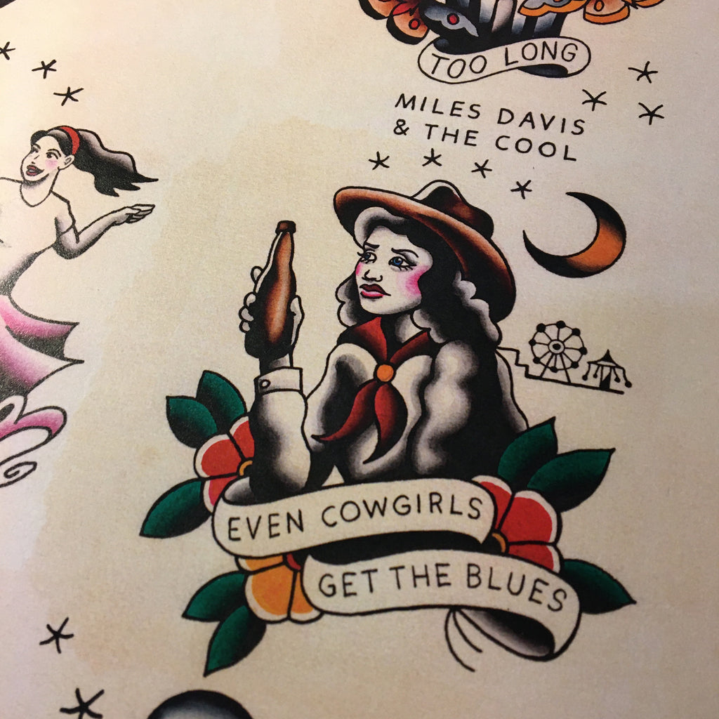 The Gaslight Anthem Tattoo Flash - Jared Gaines Art