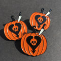 Alkaline Trio Halloween Pin - Jared Gaines Art