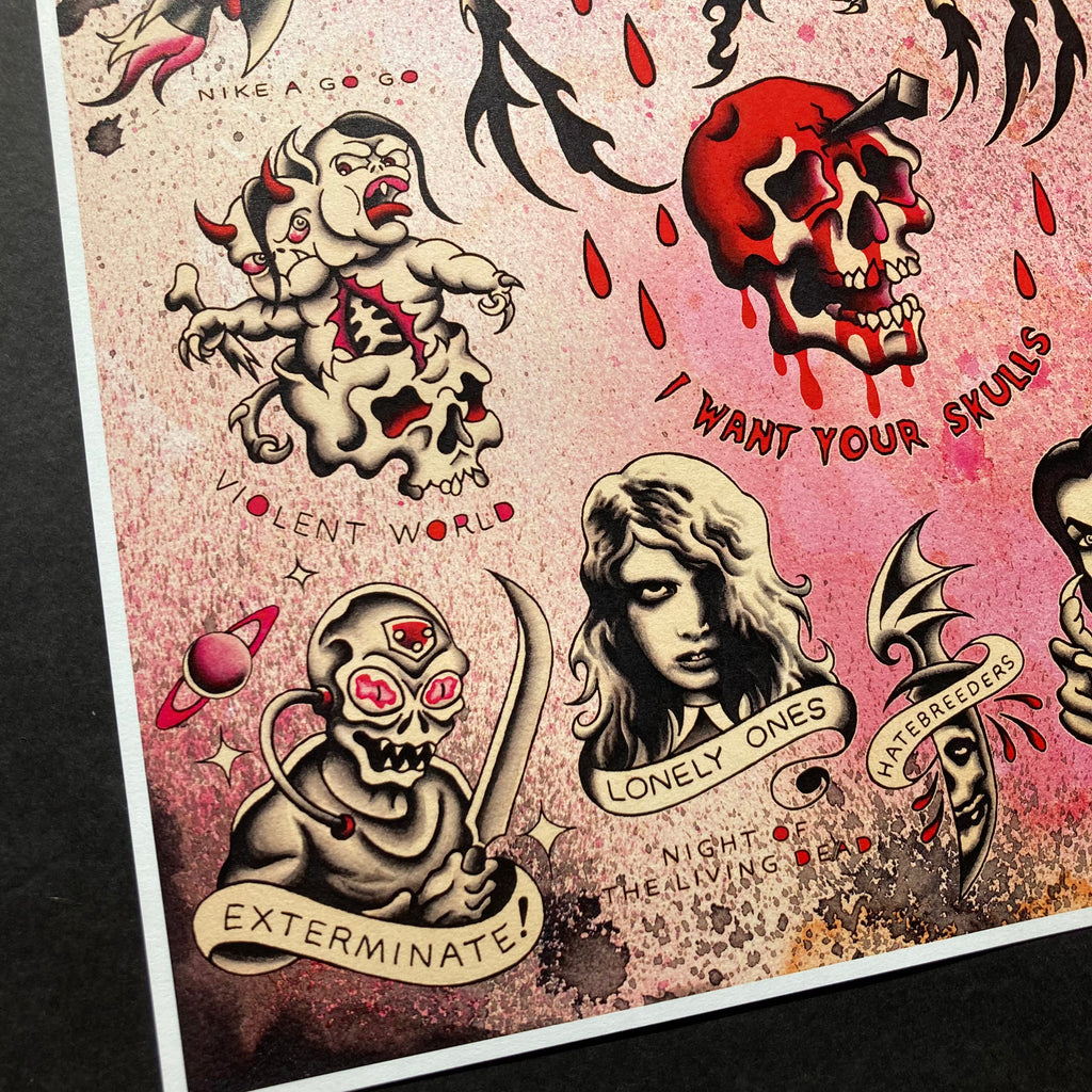 Misfits Tattoo Flash | Walk Among Us
