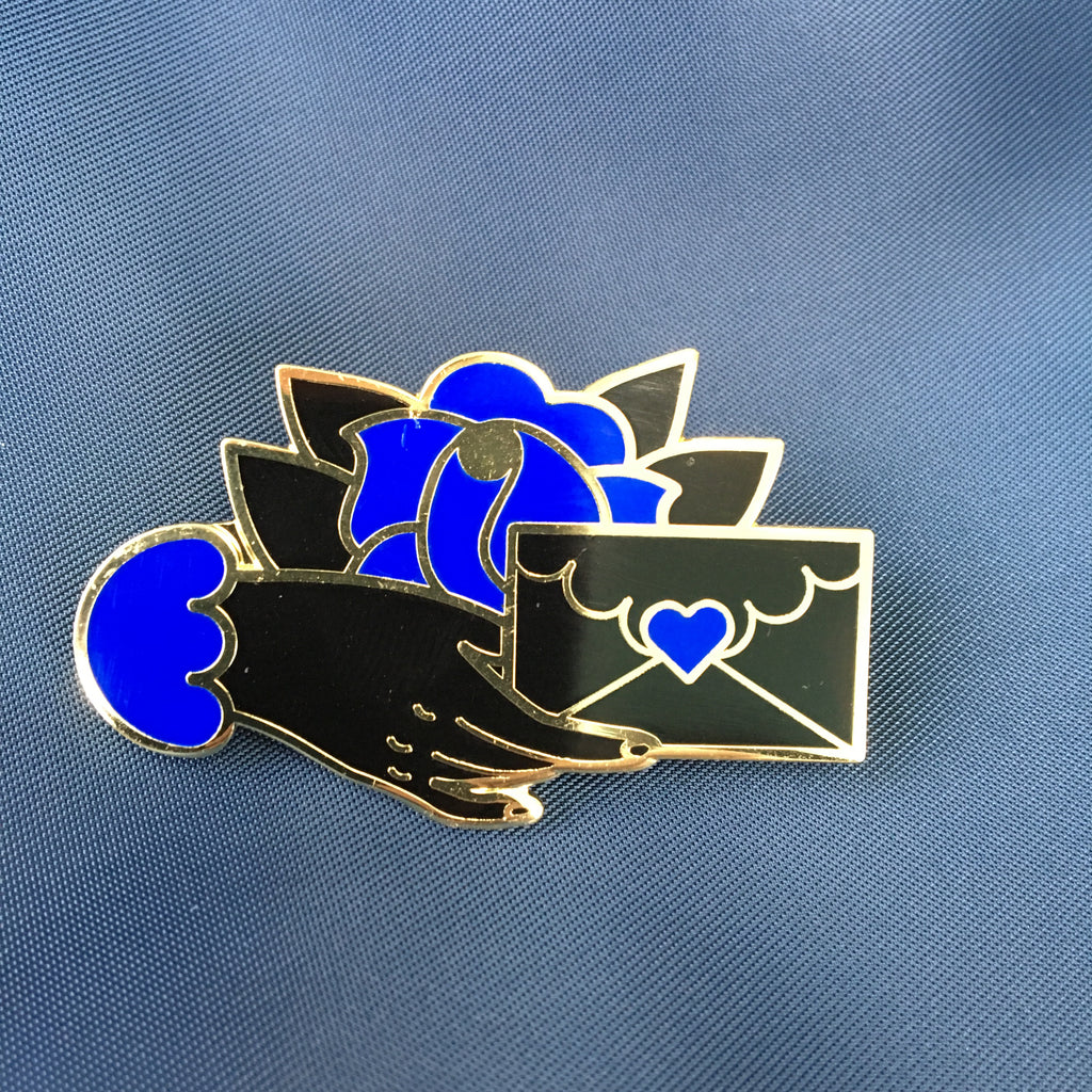 Love Letter Pin - Jared Gaines Art