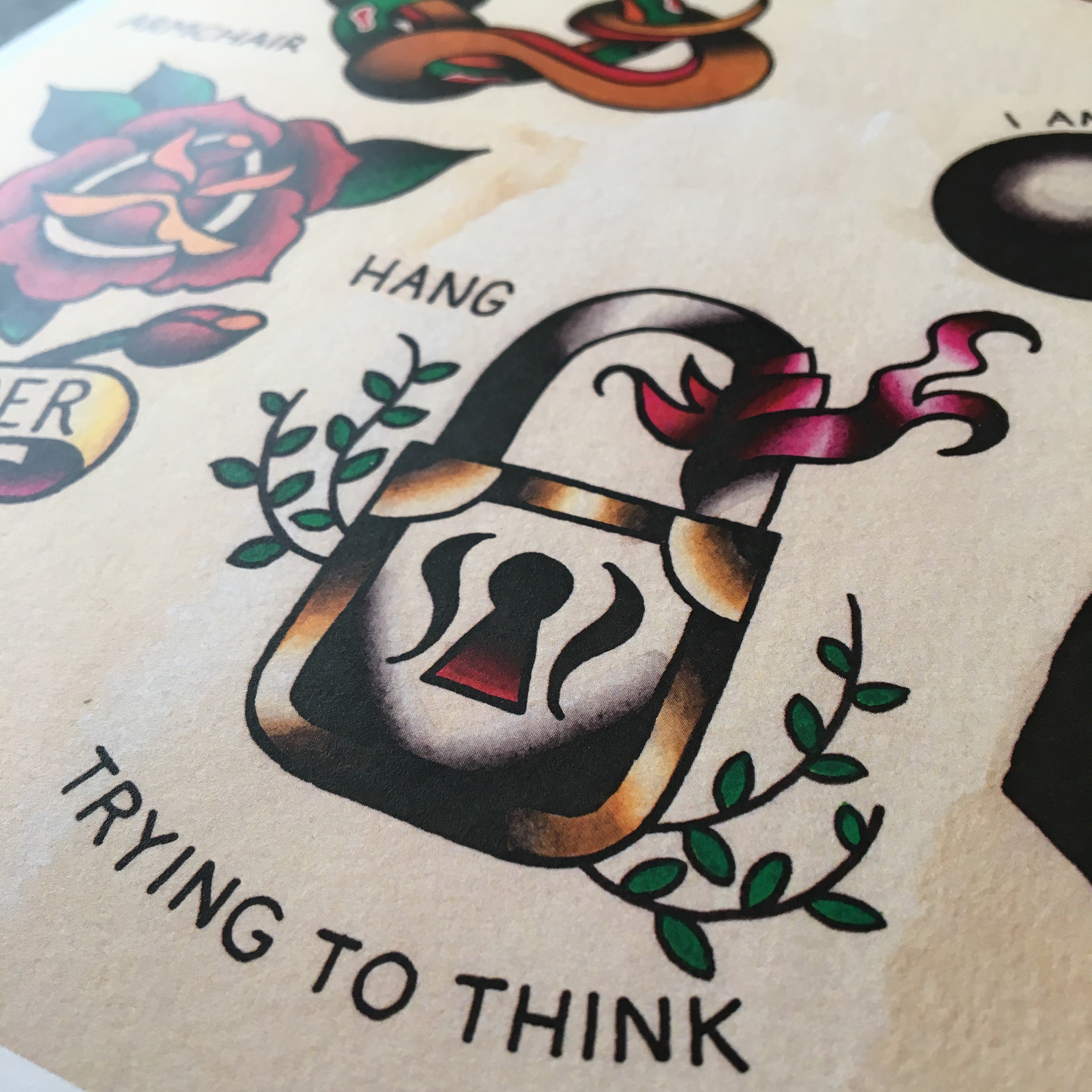 Avail 4am Friday Tattoo flash - Jared Gaines Art