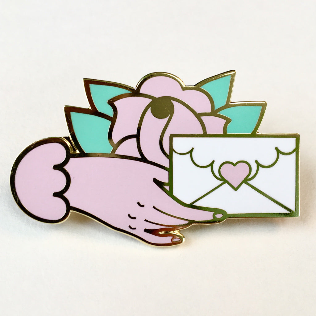Love Letter Pin - Jared Gaines Art