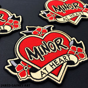 Minor Threat Embroidered Patch - Jared Gaines Art