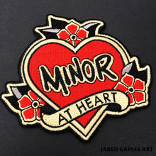 Load image into Gallery viewer, Minor Threat Embroidered Patch - Jared Gaines Art
