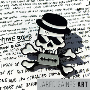 Rancid Time Bomb Pin - Jared Gaines Art