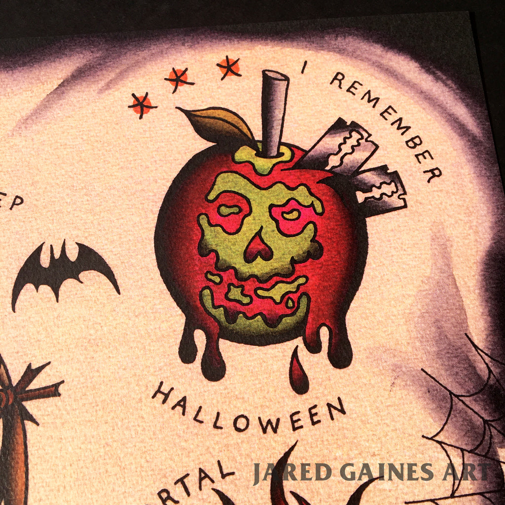 AFI Tattoo Flash | The All Hallows ep - Jared Gaines Art