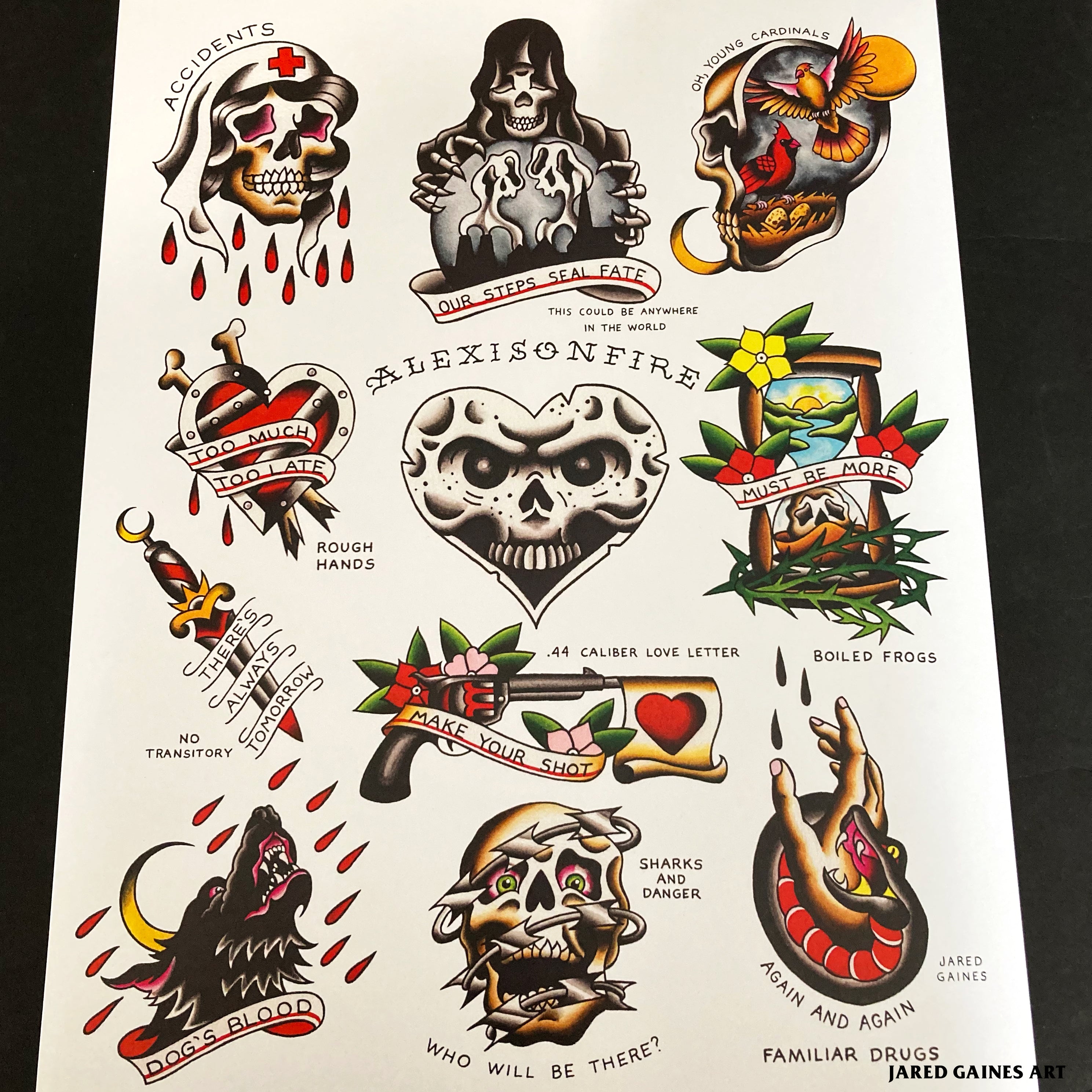 Alexisonfire Tattoo Flash