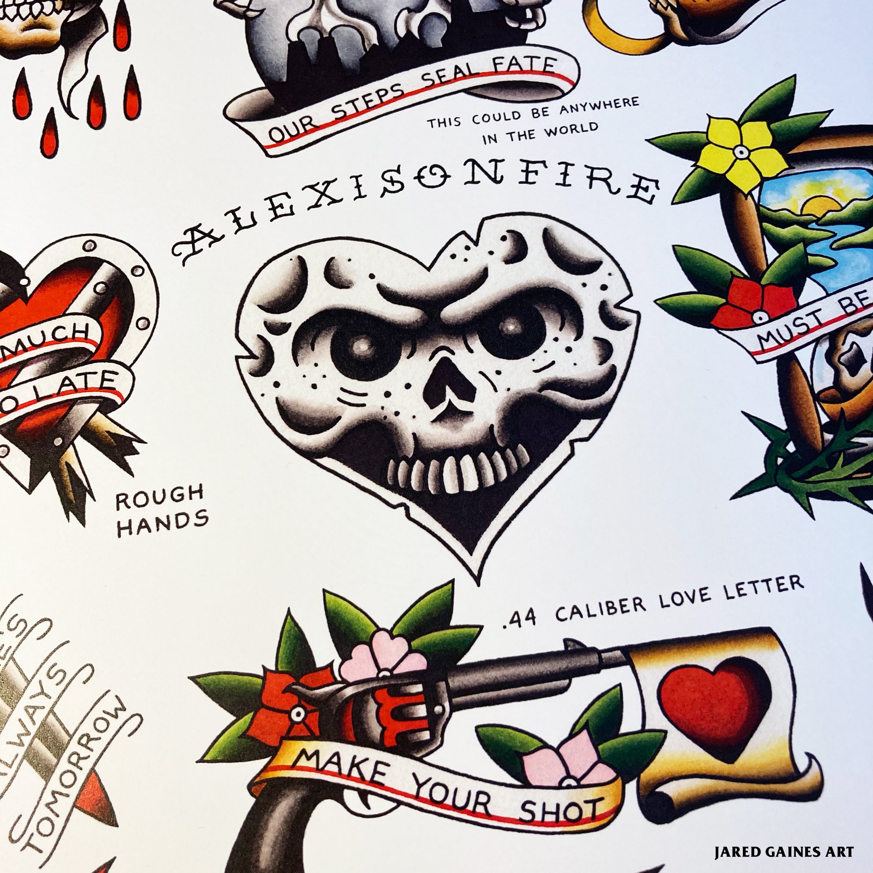 Alexisonfire Tattoo Flash