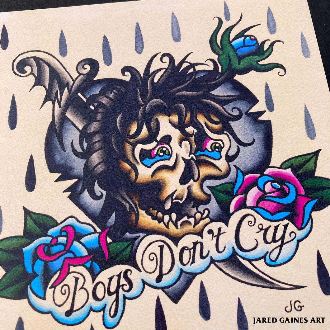 The Cure - Boys Don't Cry Print