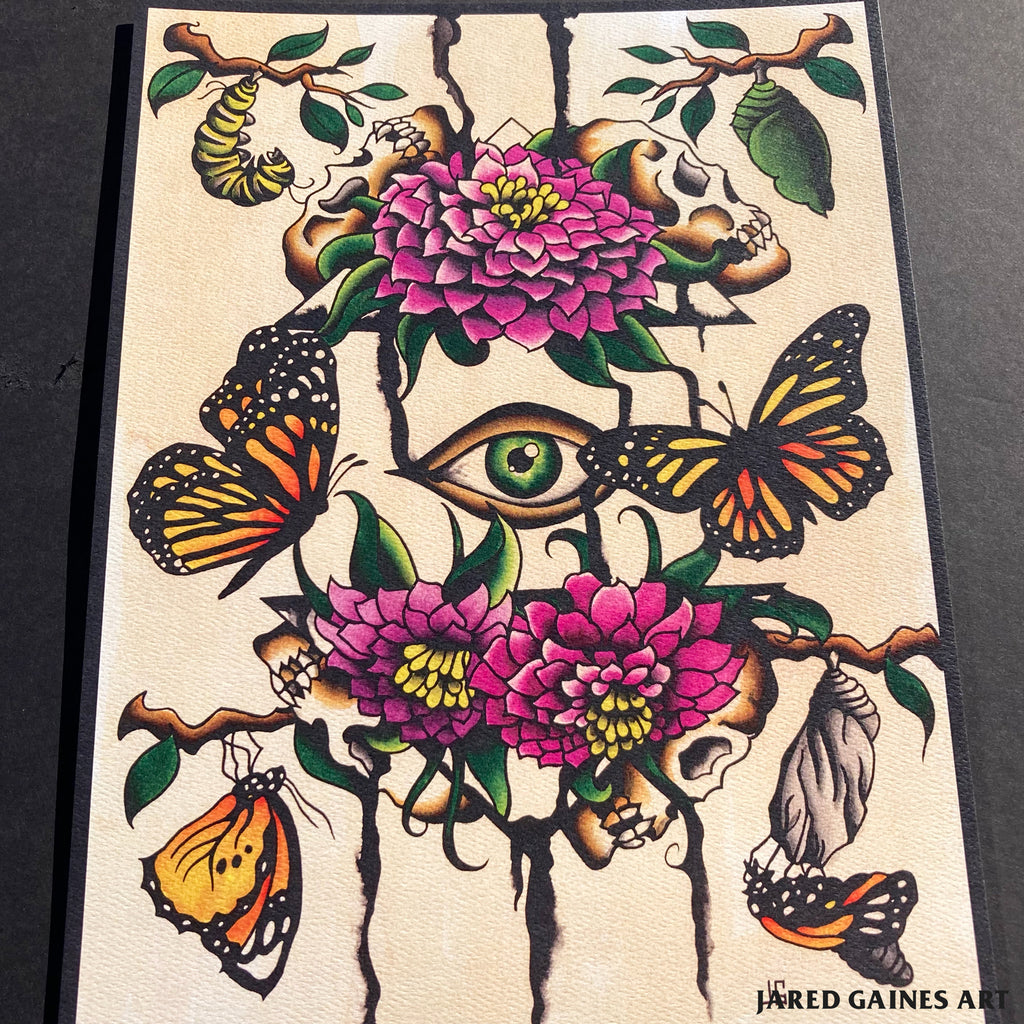 Monarch Butterfly Print