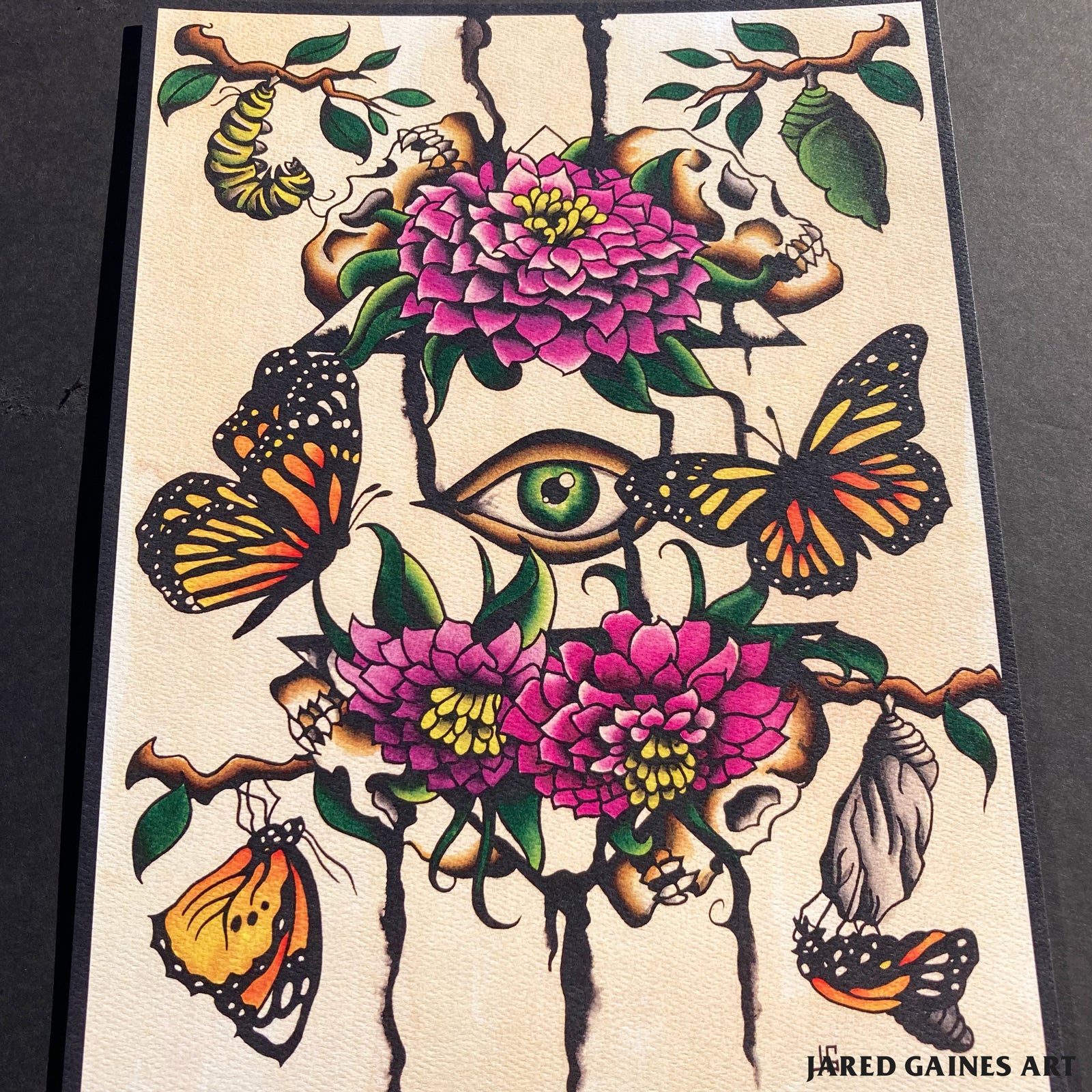 Monarch Butterfly Print