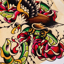 Load image into Gallery viewer, Tattoo Flash 1 | Panther Eagle Lady
