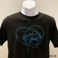 Load image into Gallery viewer, Heart Skull Shirt
