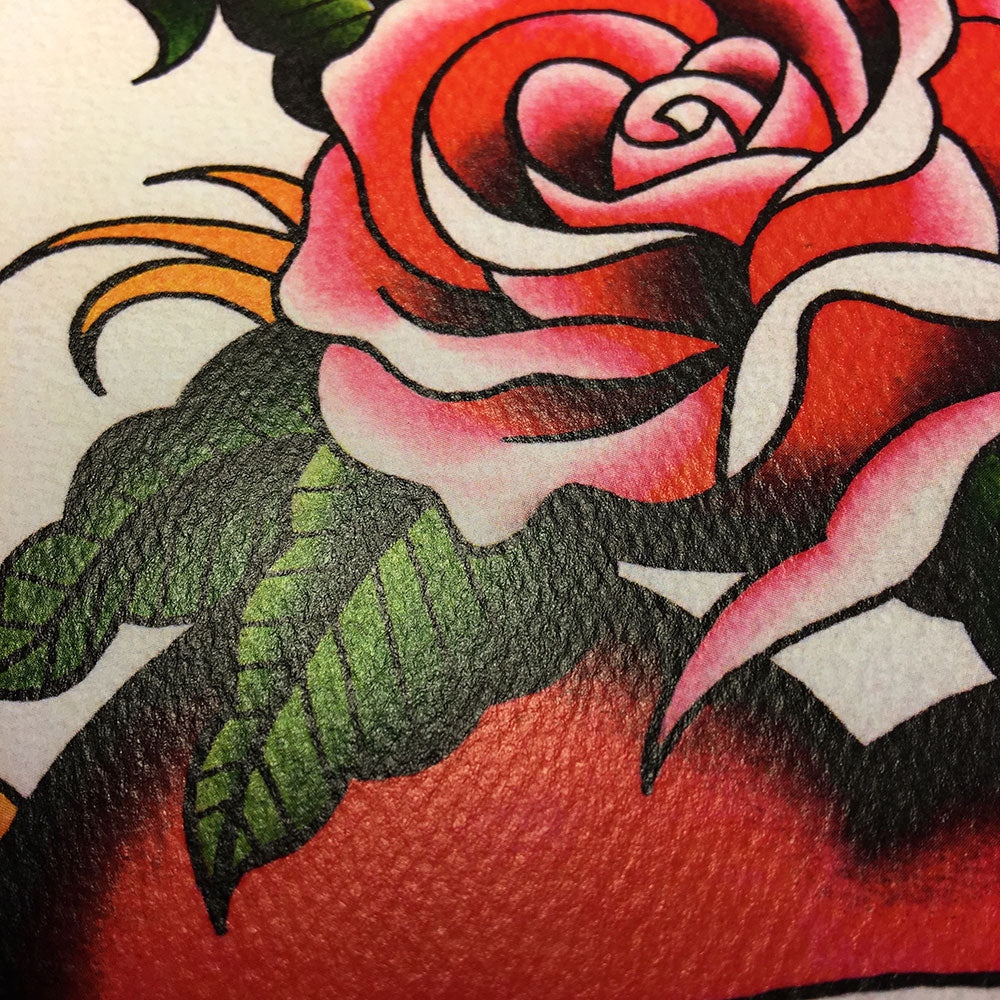 Bouncing Souls Hopeless Romantic Tattoo Flash - Jared Gaines Art