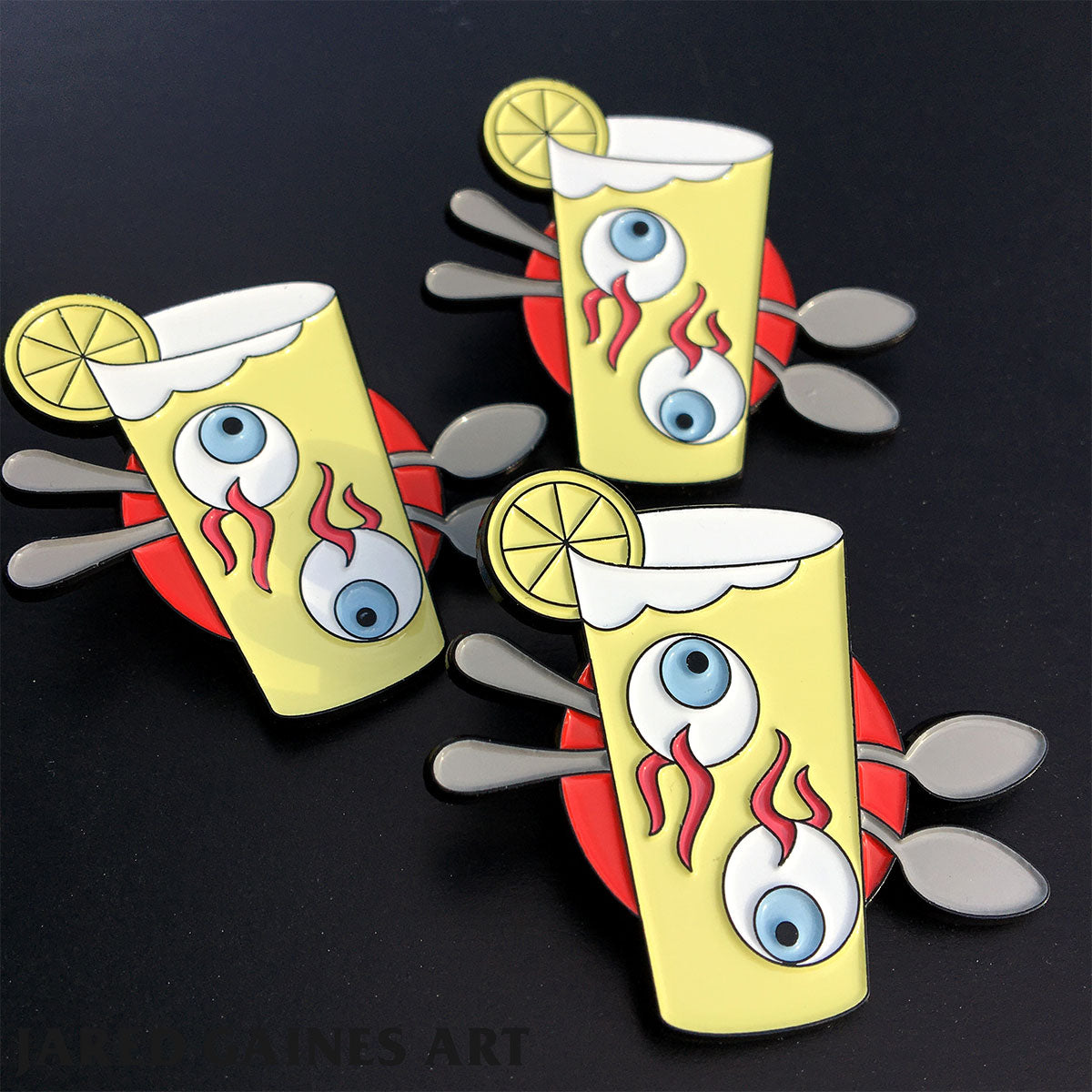 Saves The Day Lemonade Pin - Jared Gaines Art