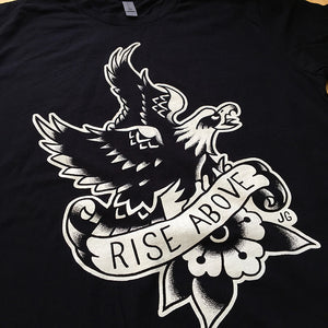 Tattoo Flash Shirt | Rise Above Eagle - Jared Gaines Art