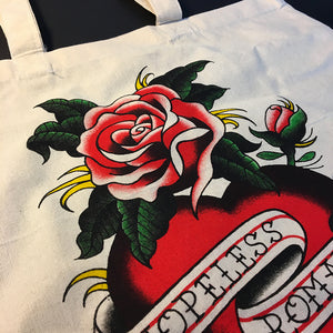 Hopeless Romantic Tote Bag - Jared Gaines Art