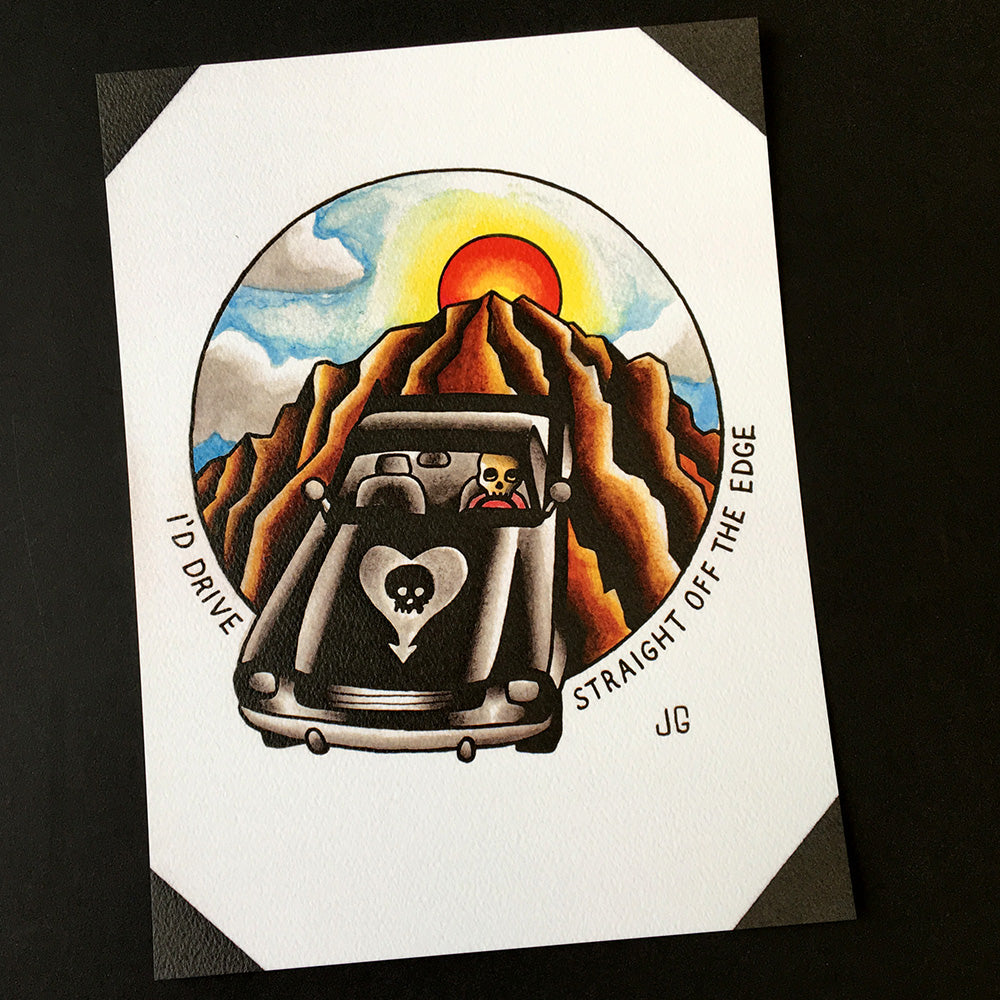 Alkaline Trio - Radio Print - Jared Gaines Art