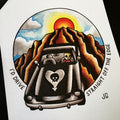 Alkaline Trio - Radio Print - Jared Gaines Art
