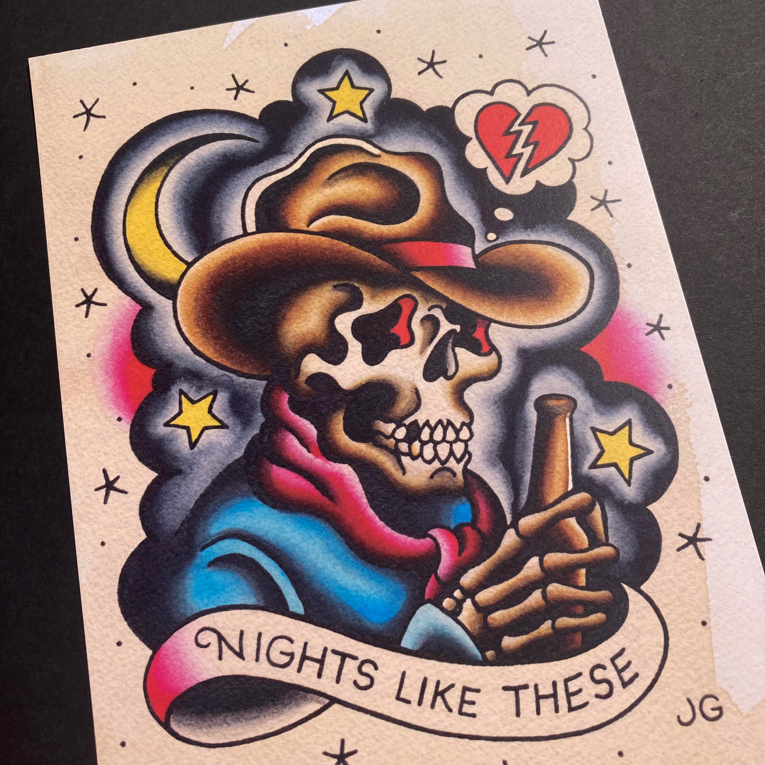 Lucero - Nights Like These - Jared Gaines Art