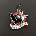 Tattoo Flash Pin | Rise Above - Jared Gaines Art